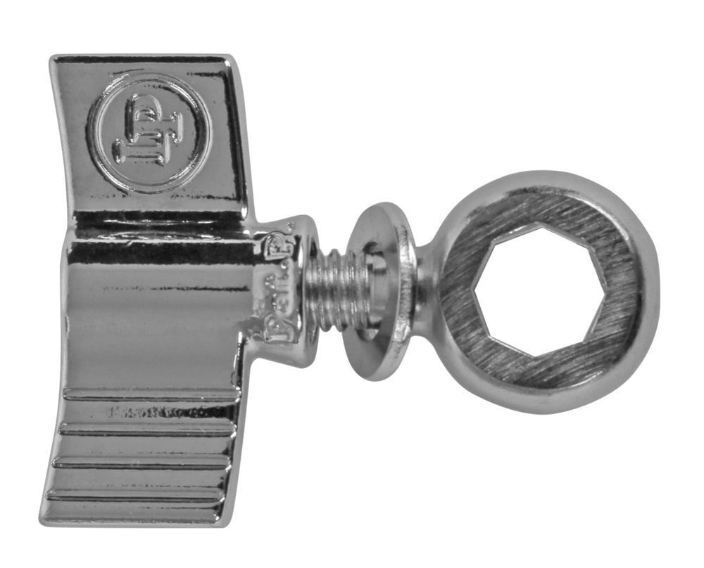 Latin Percussion Cromado Repuestos Hardware Eye Bolt Wing Assembly - LP845-K Mini Timb LP2542
