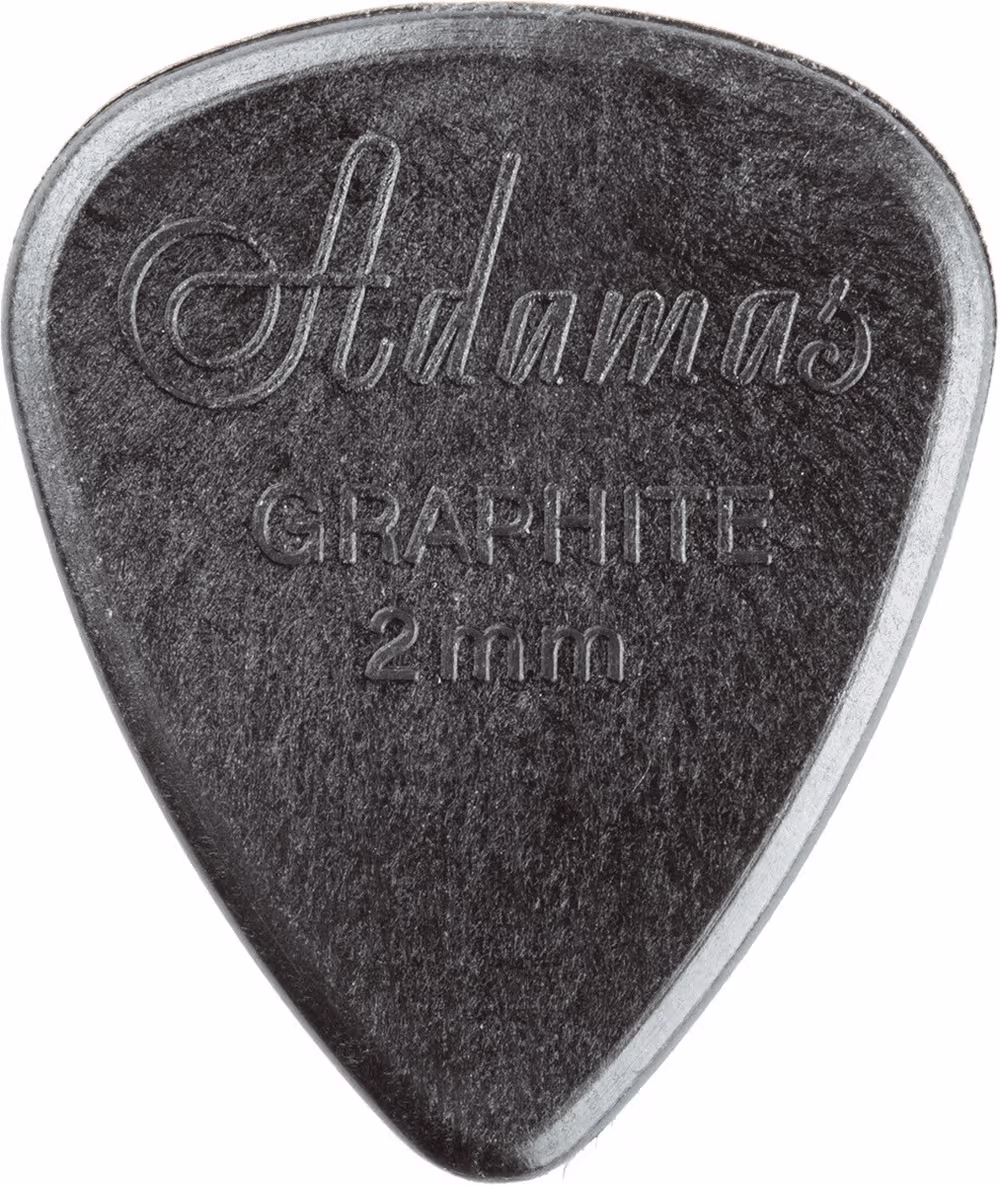 Dunlop Púas Adamas Graphite / Pack De 12 Unidades - 2 Mm ADU15R