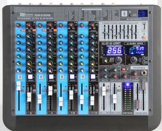 Power Dynamics PDM-S804 Mezclador analogico 8 canales Profesional 172622 PDM-S804