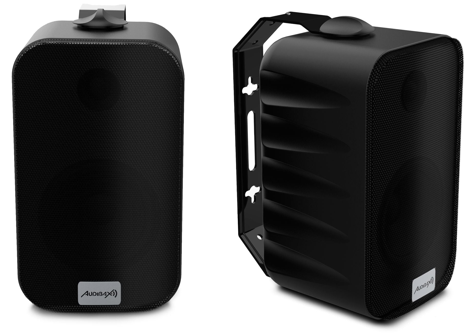 Audibax PR-42T Black Altavoces 4 Pulgadas 100V Instalación 2 Vías 75W con soporte PR-42T Black