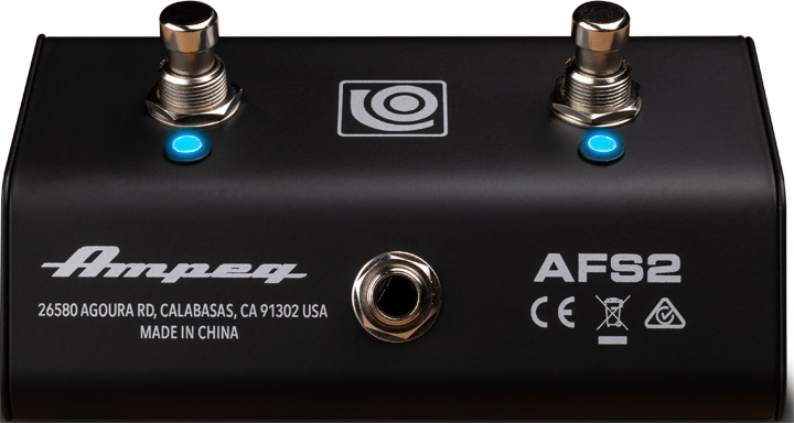 AMPEG AFS-2 Pedal de Doble Conmutador AFS-2