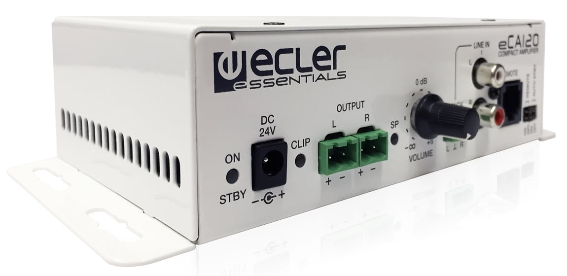 Ecler Amplificador Compacto Estéreo 120W eCA120