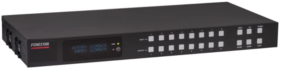 Fonestar FO-22MX88 Matriz HDMI 8 x 8 FO-22MX88