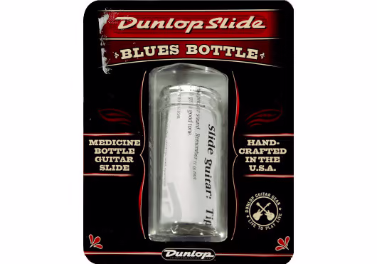 Dunlop Slide Glass Blues Bottle Regular Large ADU273