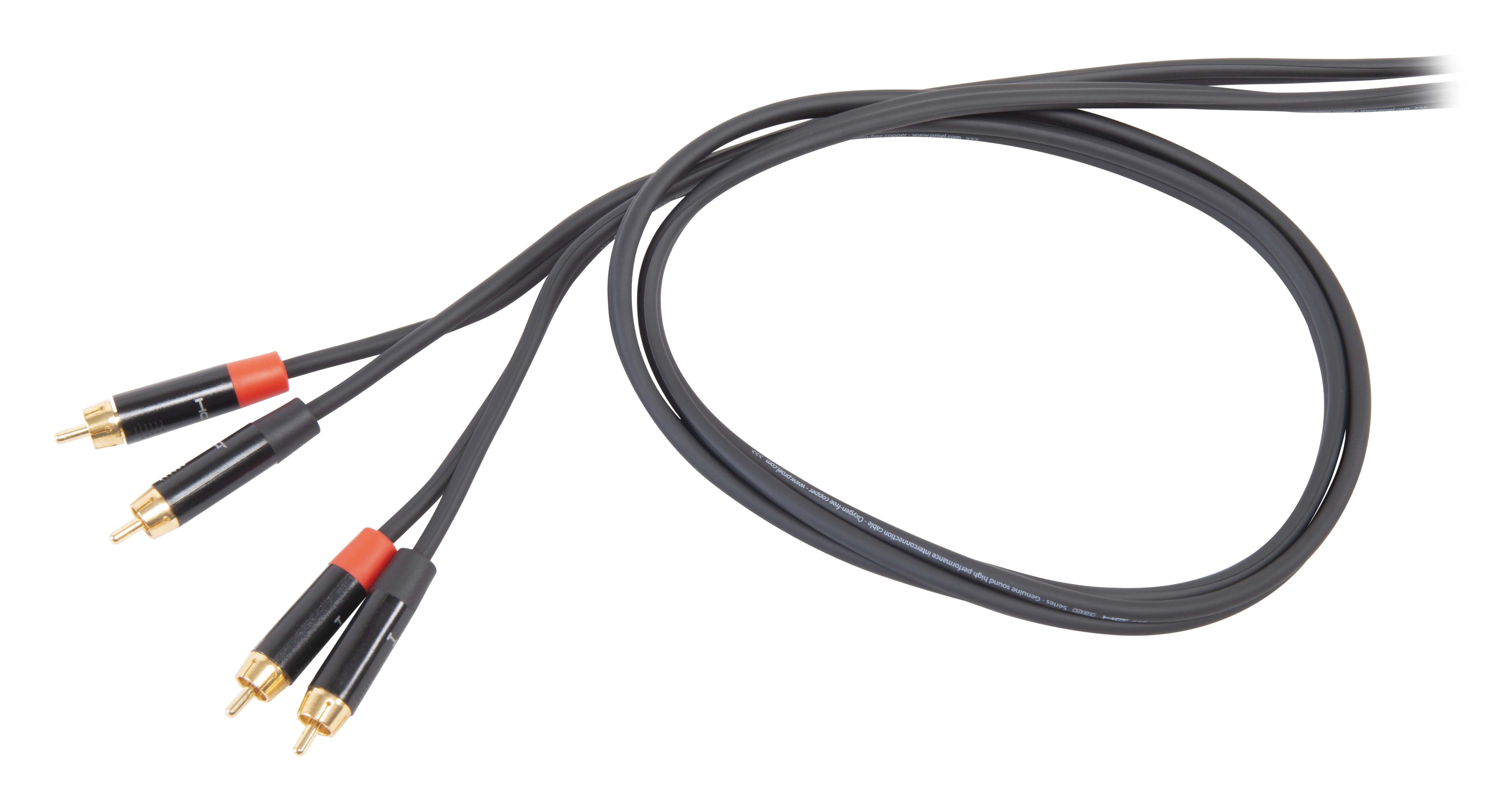 DIE HARD DHS505LU3 Cable \"ESTÉREO\" montado profesionalmente con conectores de DHS505LU3