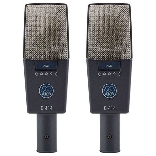 AKG C-414 XLS /ST Microfono Estudio Kit 2 Micros + Maleta aluminio AKG C-414 XLS /ST