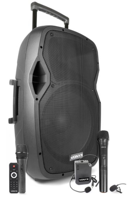 VONYX AP1500PA Altavoz Portatil 15" Con Bluetooth 170338 AP1500PA