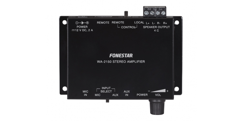Fonestar WA-2150 Amplificador Estéreo Clase D WA-2150