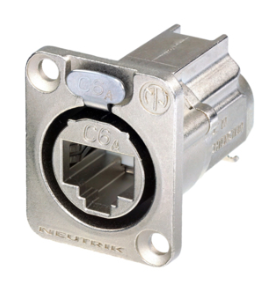 Neutrik NE8FDX-Y6 Conector de Panel CATA6 en forma de D NE8FDX-Y6