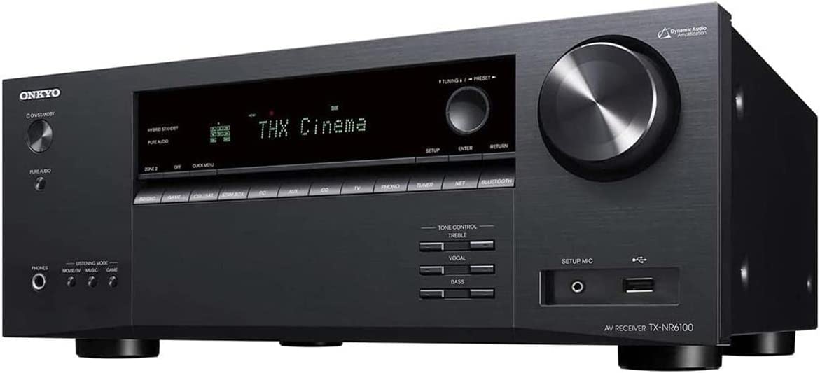 Onkyo TX-NR6100 Negro Receptor AV THX 7.2 Canales TX-NR6100 Negro
