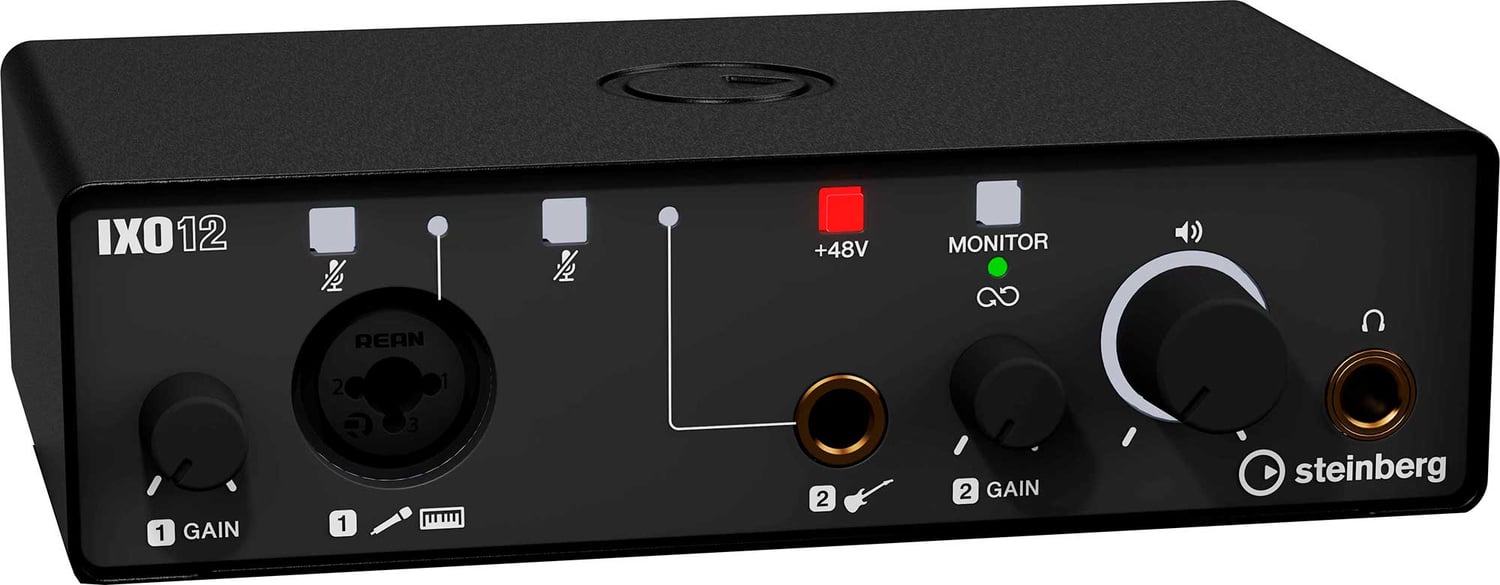 Steinberg IXO12 Black USB-C Audio Interface IXO12 Black