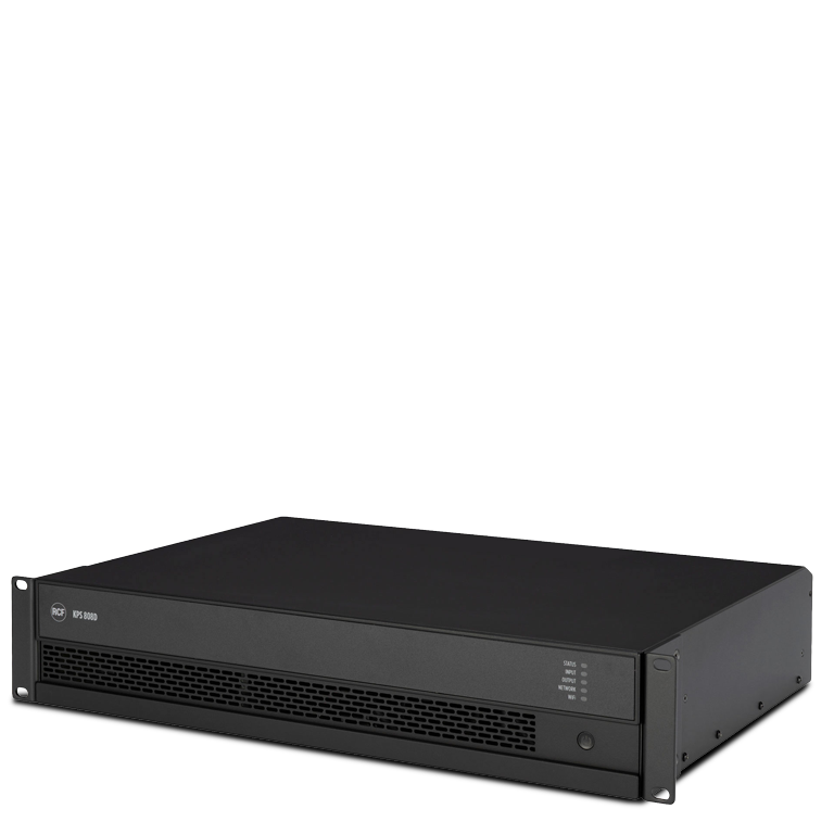 RCF KPS 808D Amplificador 8 Canales DSP y Dante KPS 808D