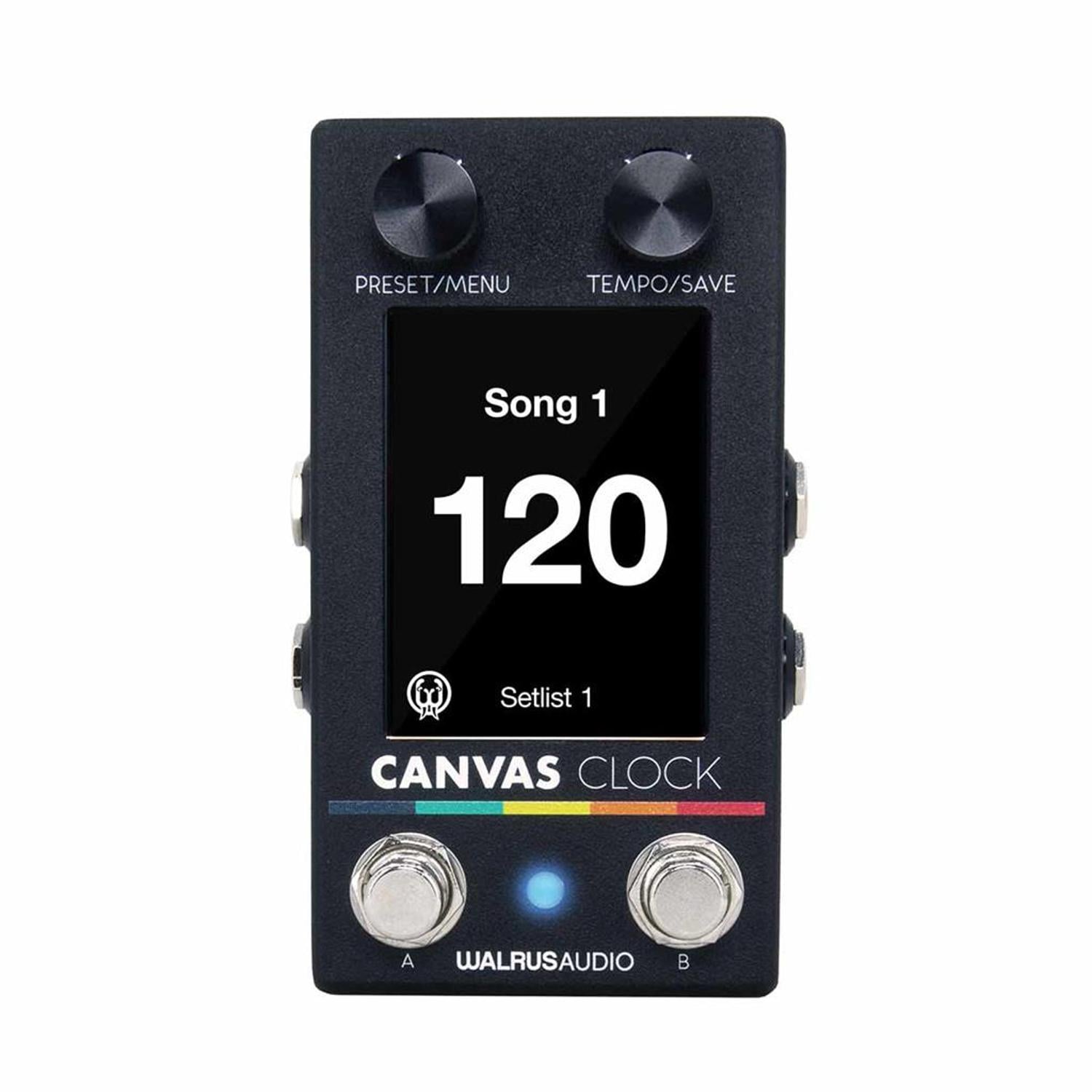 Walrus Audio Canvas Clock Pedal MiDi Walrus Audio Canvas Clock Pedal MiDi