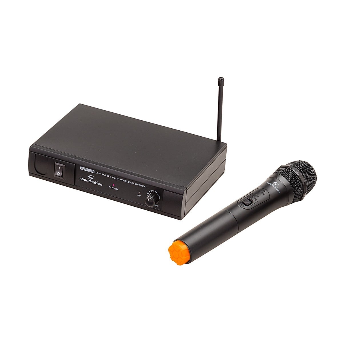 Soundsation Sistema de micrófono inalámbrico de mano Plug & Play UHF WF-U11HD (Fr WF-U11HD