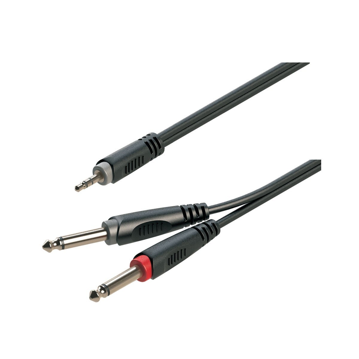 Soundsation Cable adaptador en Y SJJJ-30BK con conector macho de 3,5 mm ESTÉREO - SJJJ-30BK