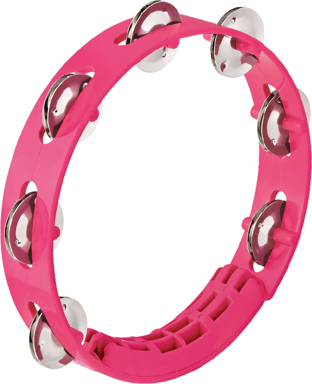 Nino Percussion Pandereta Plastico 8\' Rosa Nin NINO49SP