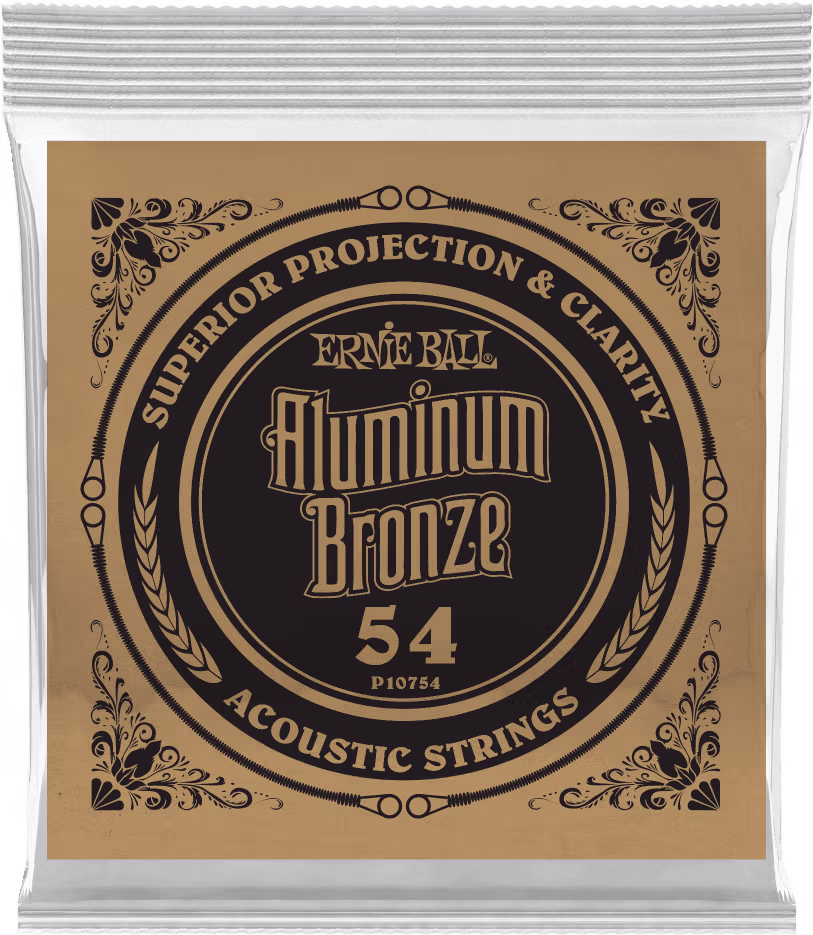 ERNIE BALL Cuerda Acústica Aluminium Bronze .054 CEB10754