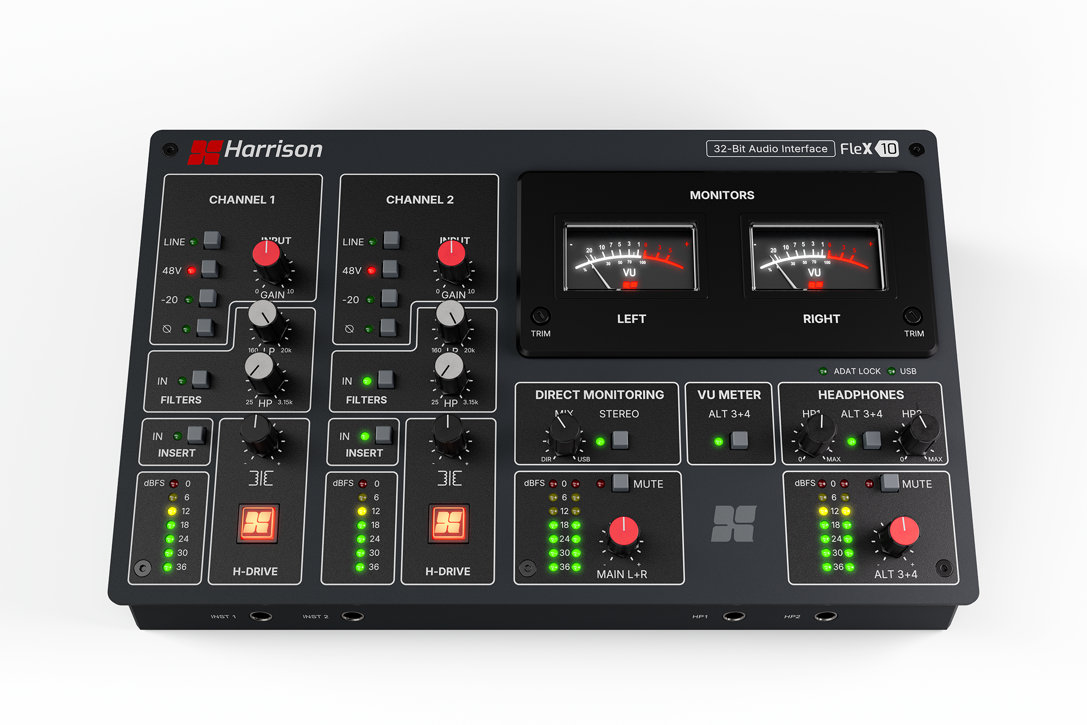 Harrison FLEX 10 Interface Audio Harrison HARRISON FLEX 10
