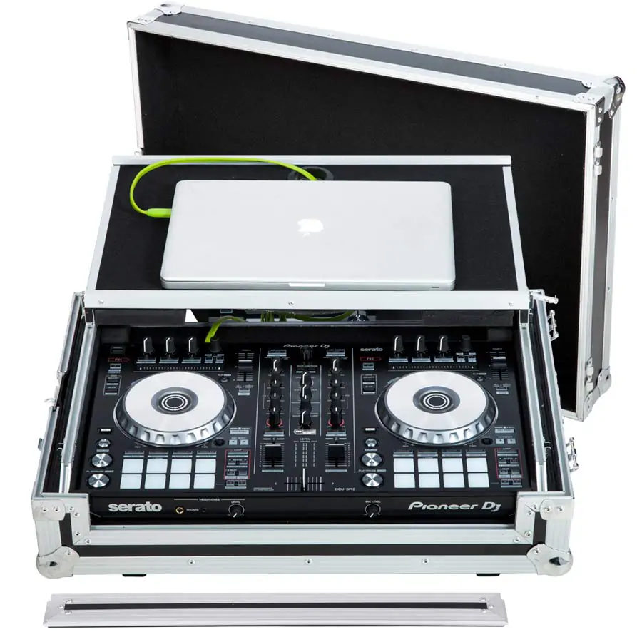 Walkasse WMC-PRORR-DDJSR2 Flight Case Controlador Midi Pioneer® DDJ-SR2 Plata WMC-PRORR-DDJSR2