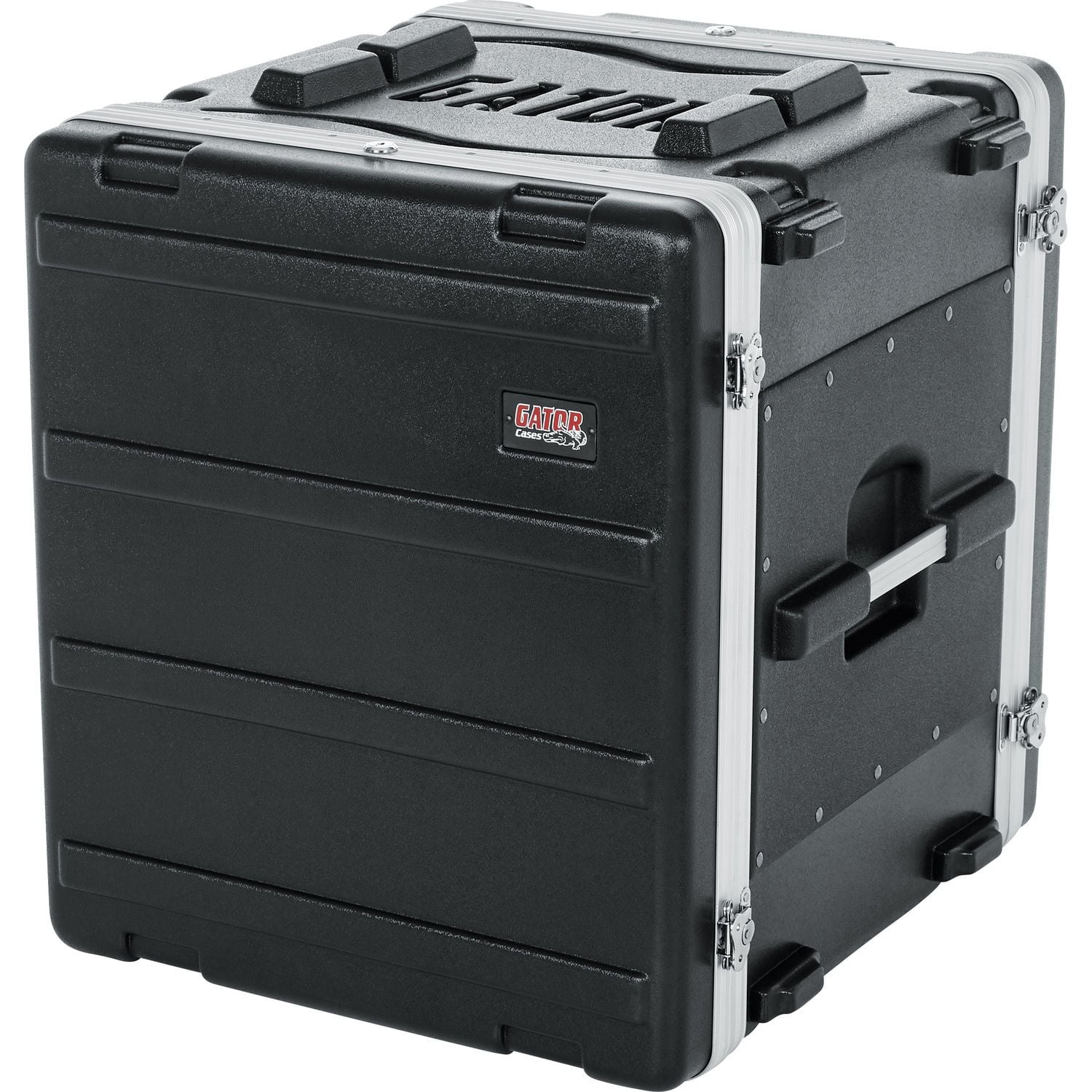 Gator GR12L Flightcase ABS de 12 Unidades de 19 Pulgadas con Tornillos Incluidos y Cerradura Anti-Robo con llave GR12L