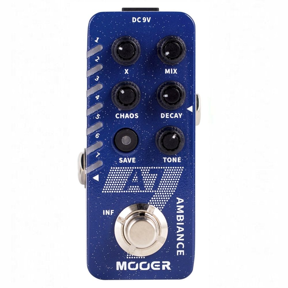 Mooer A7 Ambience Pedal Reverb A7-Ambience Reverb
