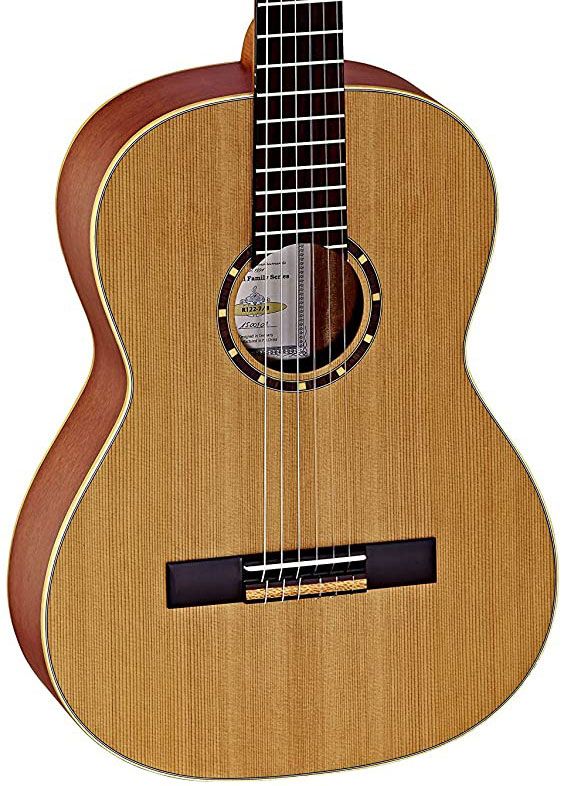 Ortega R122-7/8 NT Guitarra Clásica Family 7/8 Natural R122-7/8NT