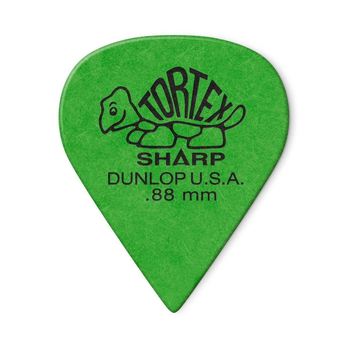Dunlop Tortex Sharp de 0,88 mm Pack 12 Un. 412P88