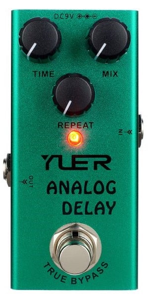 YUER ANALOG DELAY Pedal de efectos para guitarra ANALOG DELAY