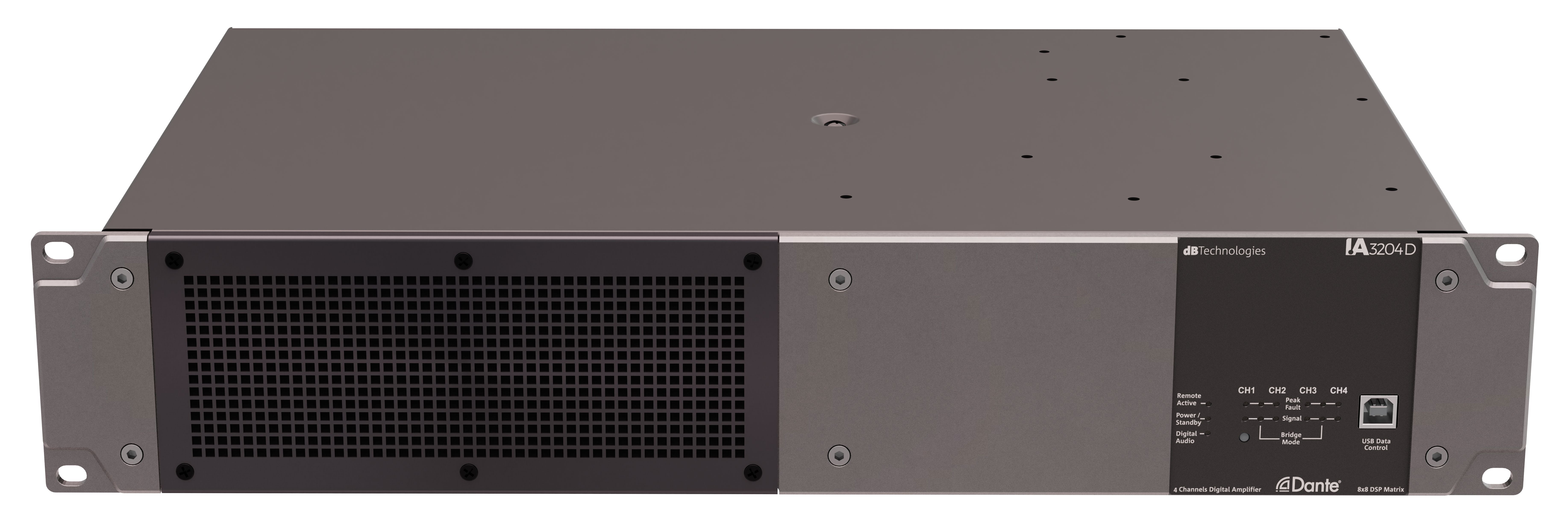 dBTechnologies IA3204D Amplificador 4 Canales Rack IA3204D