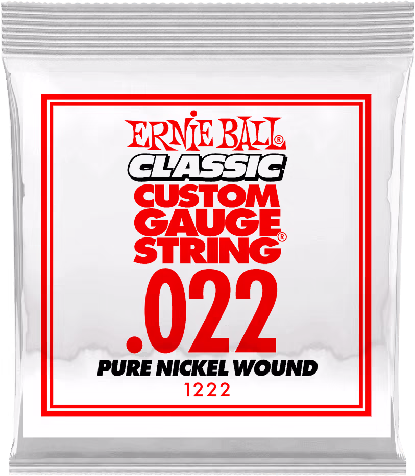 ERNIE BALL Cuerda Eléctrica Classic Pure Nickel .022 CEB1222