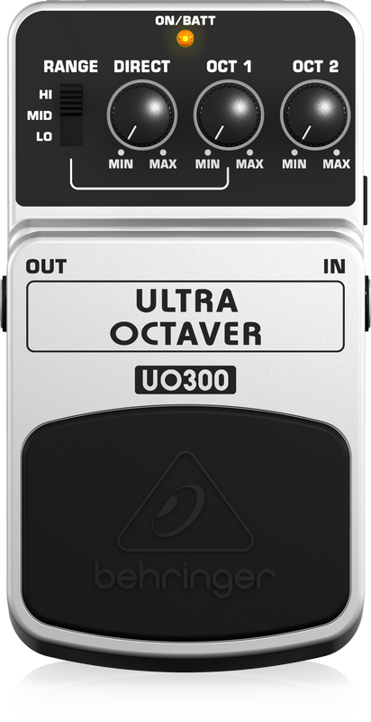 BEHRINGER UO300 Pedal Guitarra Efecto Ultra Octover UO300