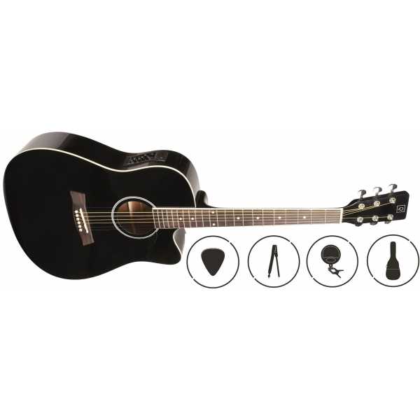 OQAN QGA51 CE Pack de Guitarra Electroacústica QGA51 CE