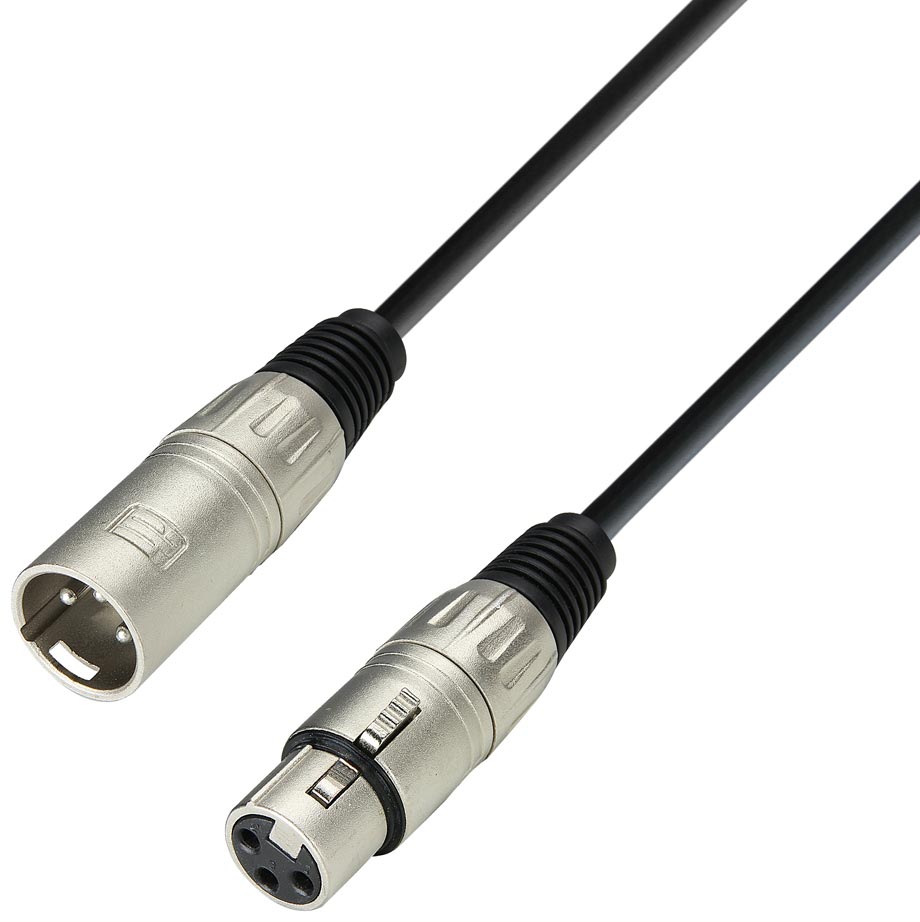 ADAM HALL Cable XLR Macho a XLR Hembra 3 Metros K3MMF0300