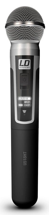 LD Systems U518 MD Micrófono de Mano Dinámico U518 MD