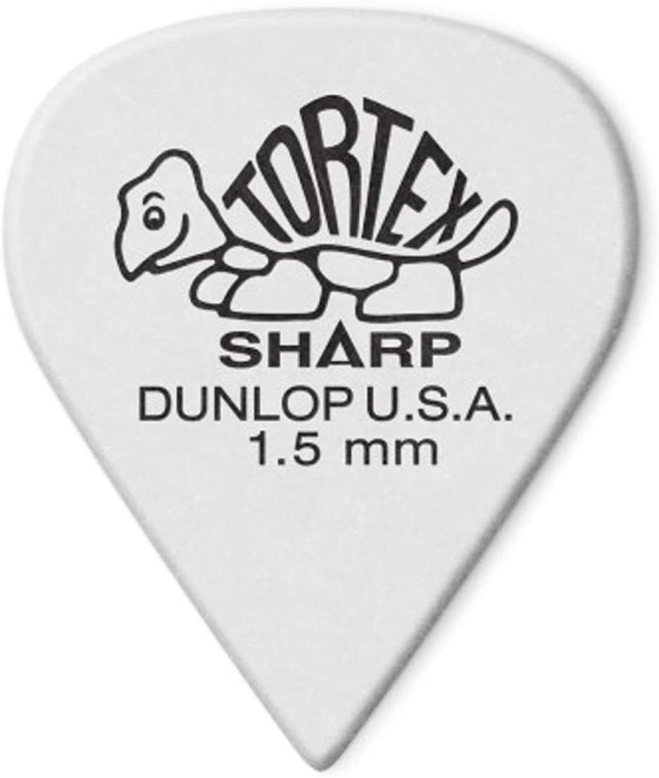 Dunlop Tortex Sharp de 1,50 mm Pack 12 Un. 412P150