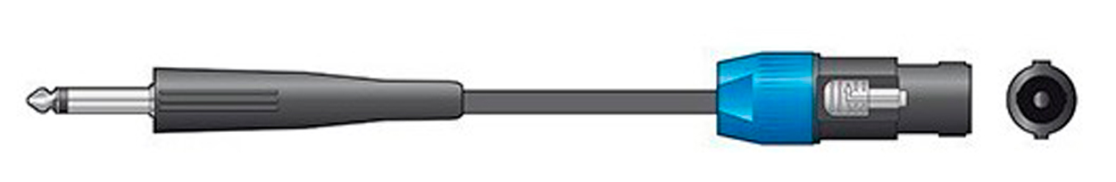 Chord Standard Speaker-Jack 3.0m Standard Speaker-Jack 3.0m