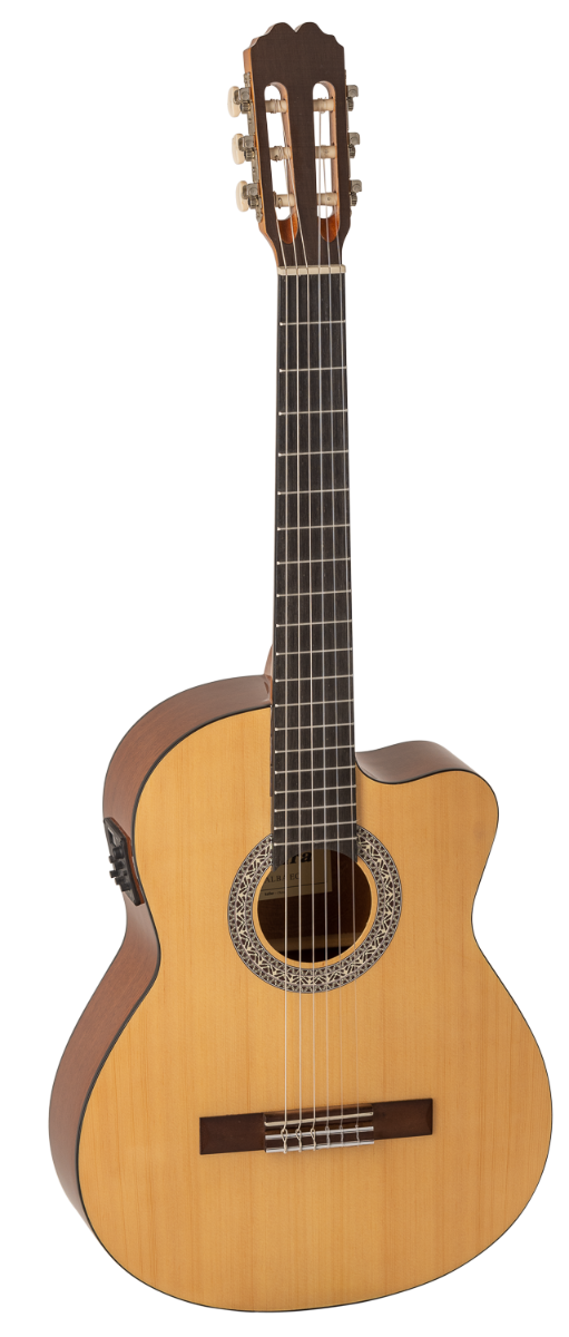 Admira Alba 4/4 Serie Iniciación Guitarra Clásica Electrificada Con Cutaway Alba 4/4 Serie Iniciación Cutaway Electrificada