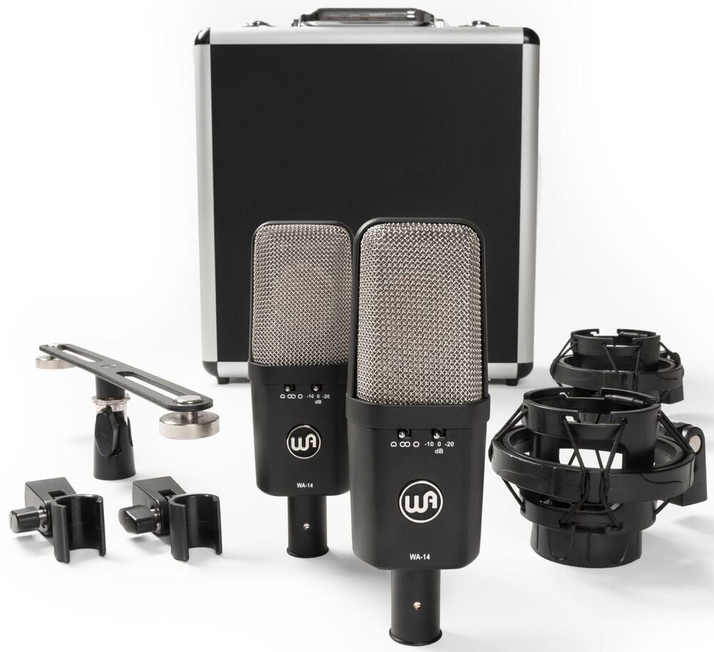 Warm Audio WA-14 SP Kit Pareja Micrófono Condensador WA -14 SP Kit Pareja Micrófono Condensador