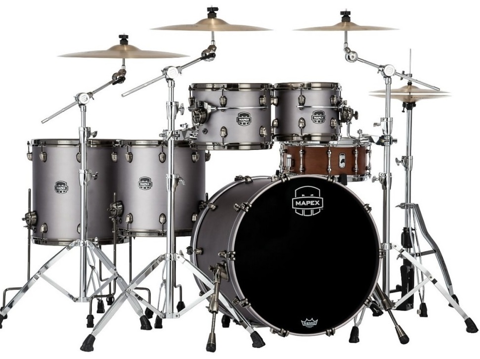 Mapex SE628XMBPG Saturn Evolution Gun Metal Grey Batería Acústica SE628XMBPG