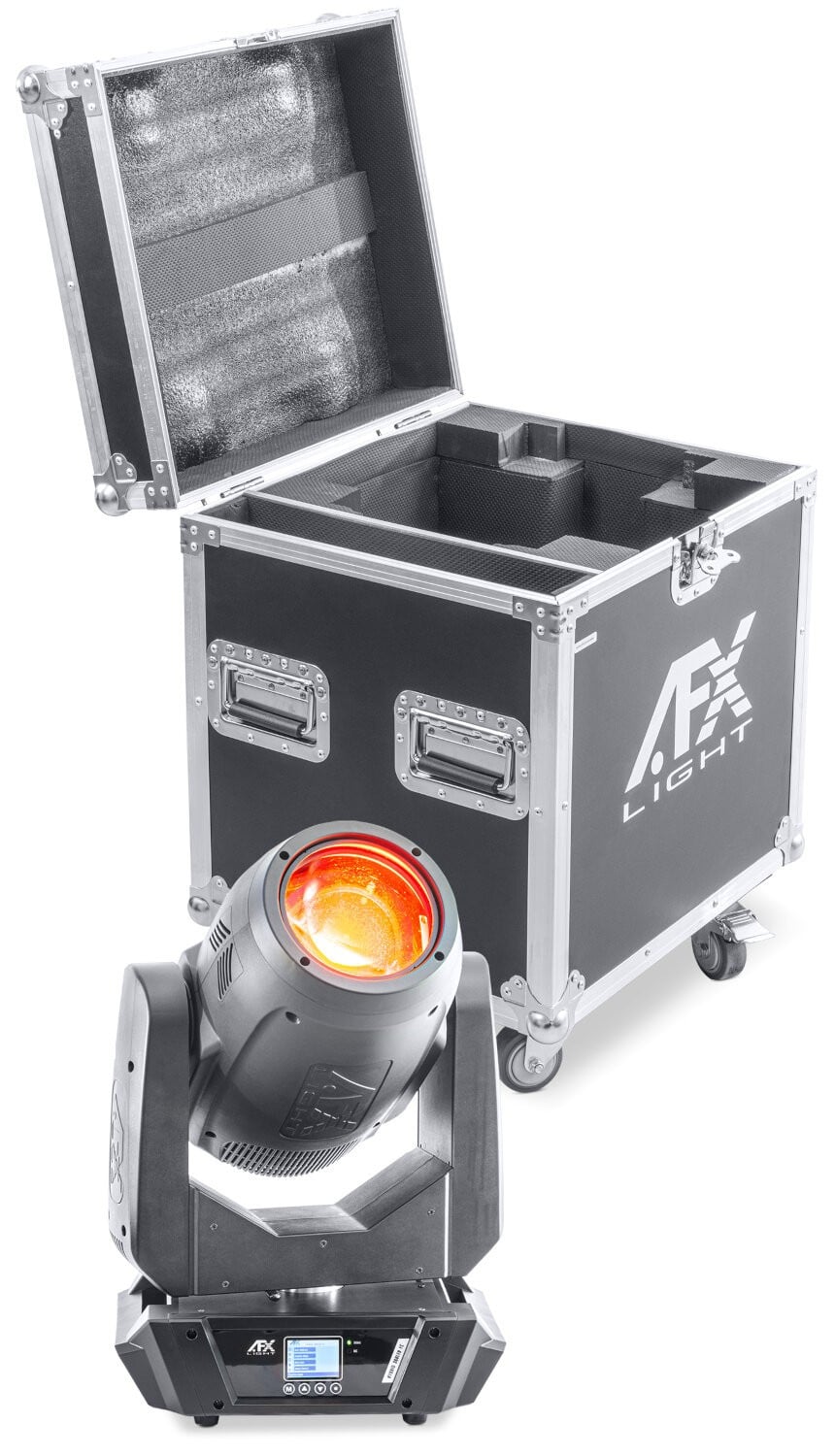 AFX HYBRID-360LED-FC Cabeza Móvil Spot HYBRID MOVING HEAD BEAM/SPOT/WASH 360W w/ ARTNET &