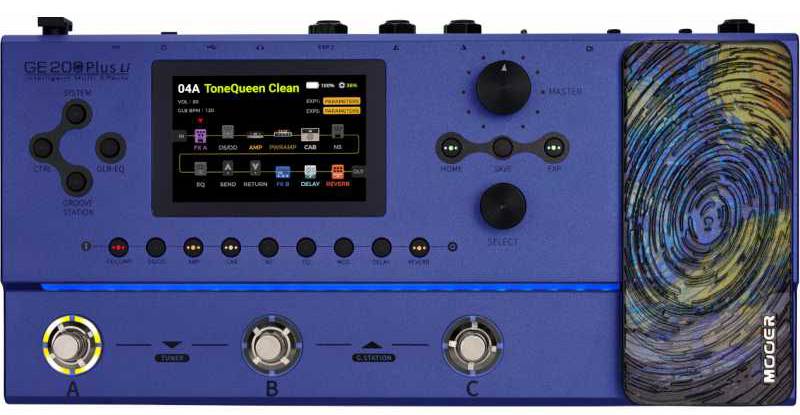 Mooer GE200 PLUS Li Pedalera Multiefectos GE200 PLUS Li