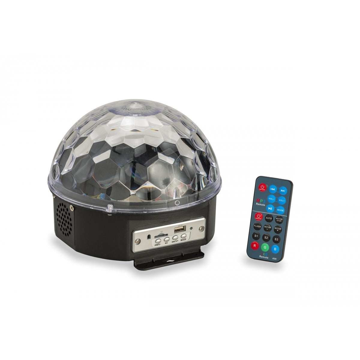 Soundsation CB-630B Lámpara de bola de cristal LED de 6*3W con nuevo diseño, Blue CB-630B
