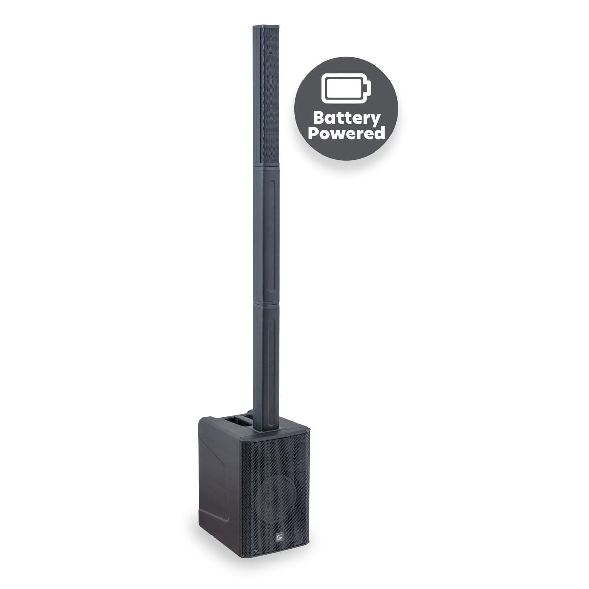 Soundsation Altavoz portátil de columna HYPERUP 8BA con batería, DSP, Bluetooth y HYPERUP 8BA
