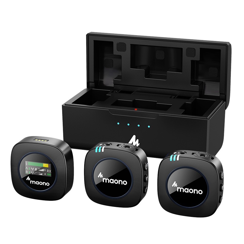 Maono AU-WM821 Micrófono Dual Inalámbrico AU-WM821