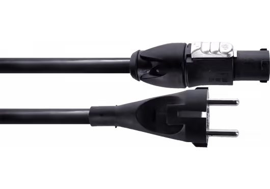 Cordial Cable PowerCON PVC True1 / Schuko recto 1,5 m ELCCFCA15S-TRUE1-PVC