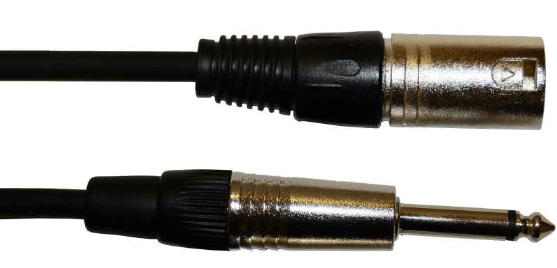 Oqan QABL JPM-05-XM Jack macho 1/4" mono - XLR macho. 5 m. QABL JPM-05-XM