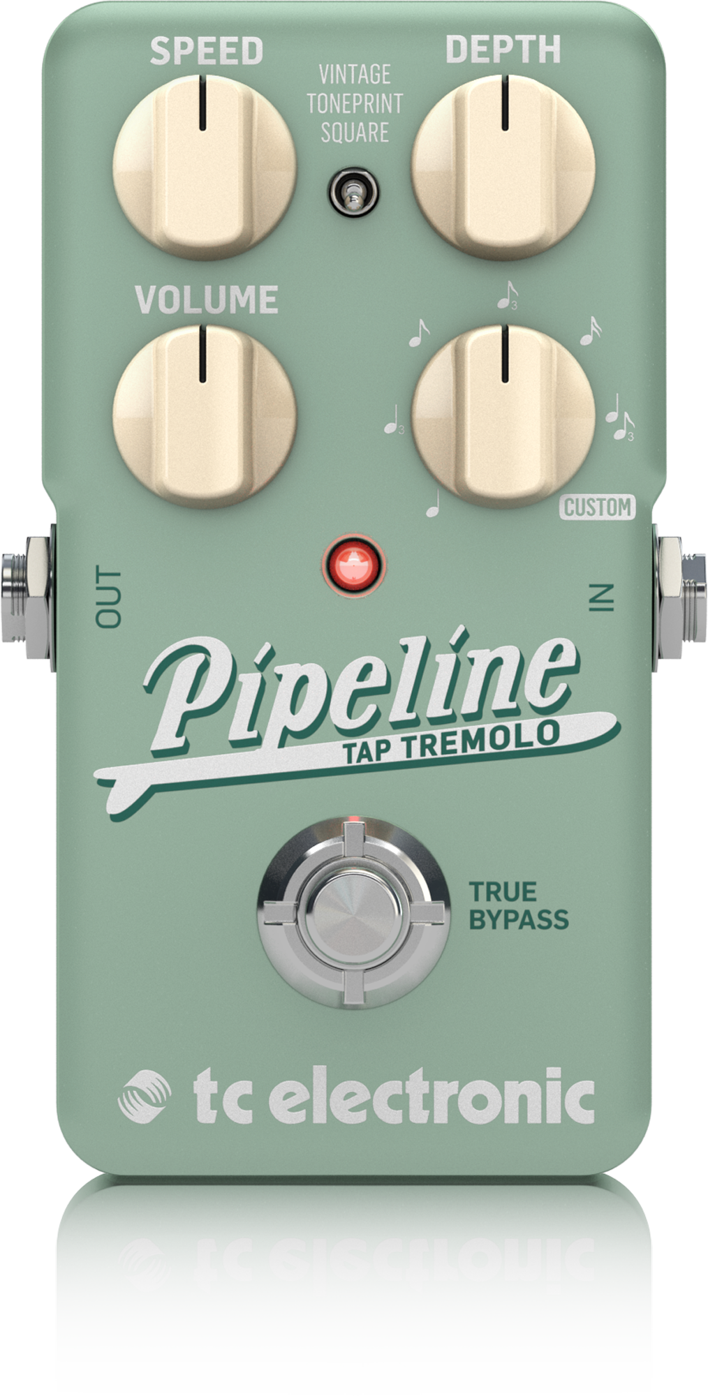 Tc electronic Pipeline Tap Tremolo Pedal Efectos Pipeline Tap Tlo