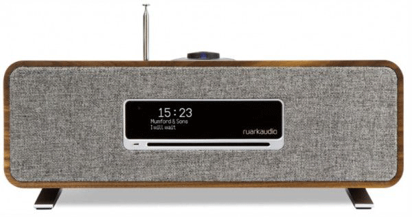Ruark R3 Walnut Radio portátil FM/DAB Bluetooth con funciones de red R3 Walnut