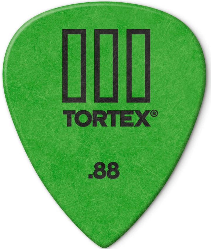 Dunlop Tortex TIII de 0,88 mm Pack 12 Un. 462P88