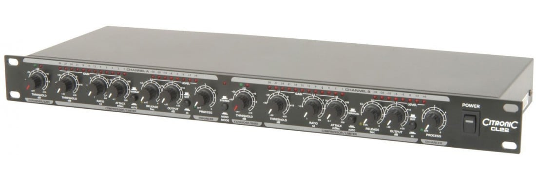 Citronic CL22 Compresor/ Limitador/ Puerta de ruido CL-22